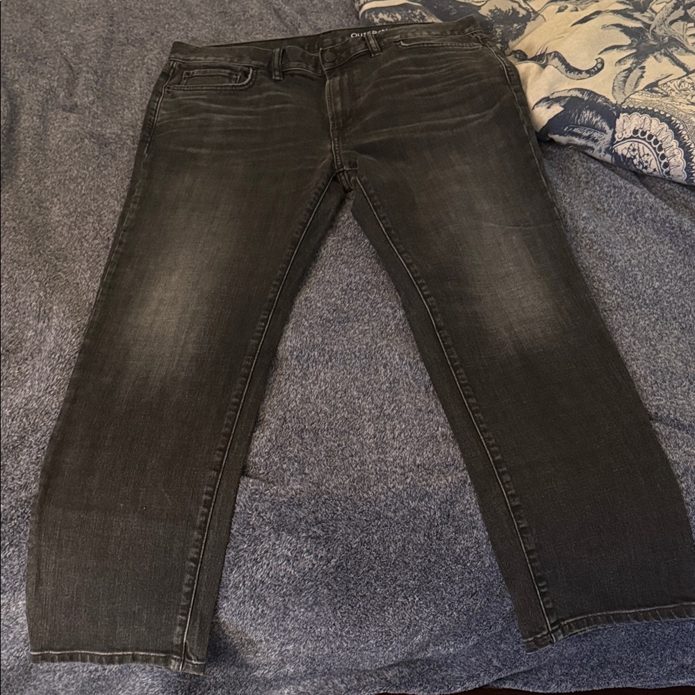 Men’s Outerknown SEA Jeans - Ambassador Slim Fit - Faded Black, Like New
